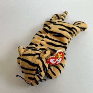 4/$25 - STRIPES‎ Beanie Babies Toy Tiger Vintage 1995